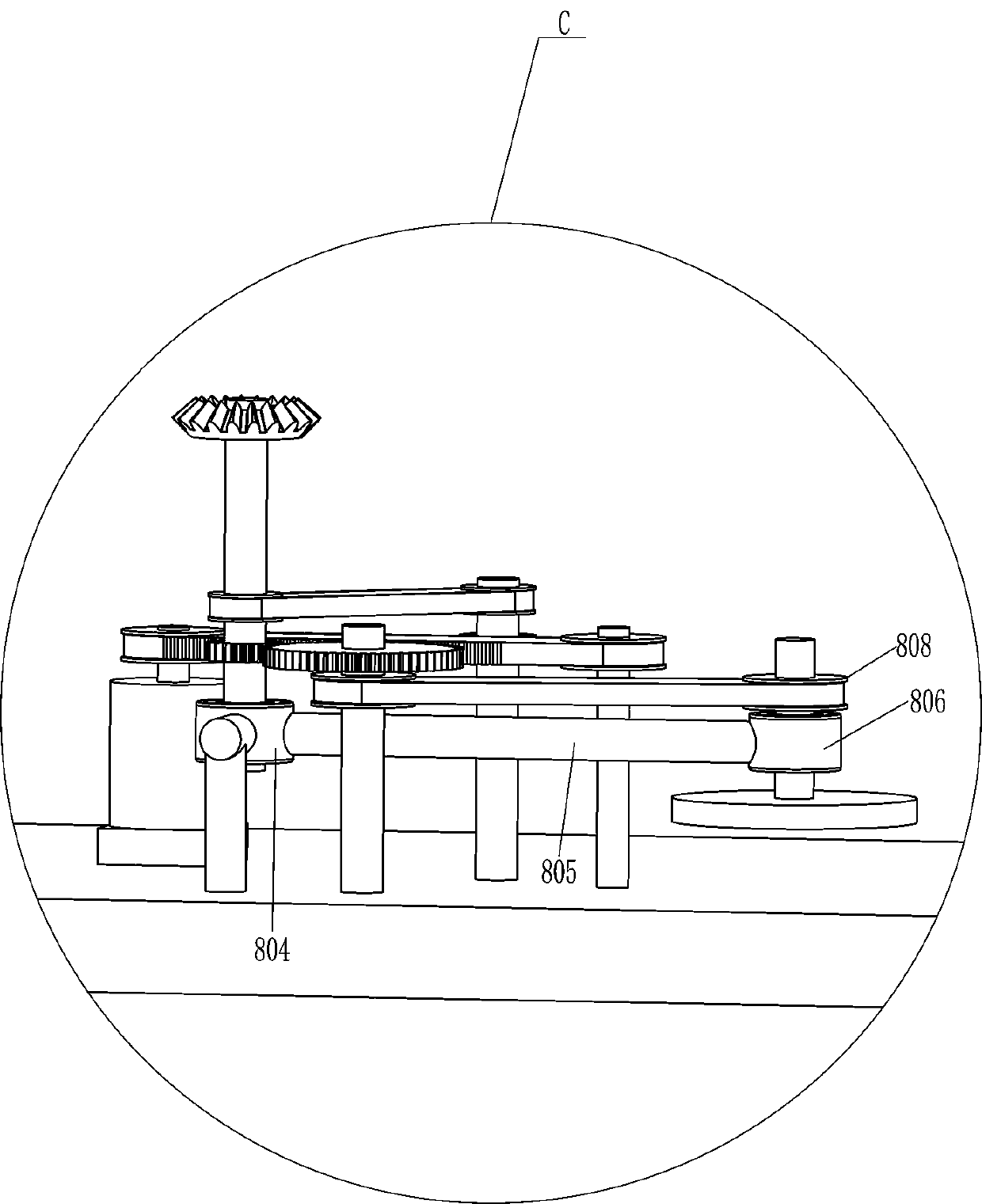 Automatic tennis ball launching device