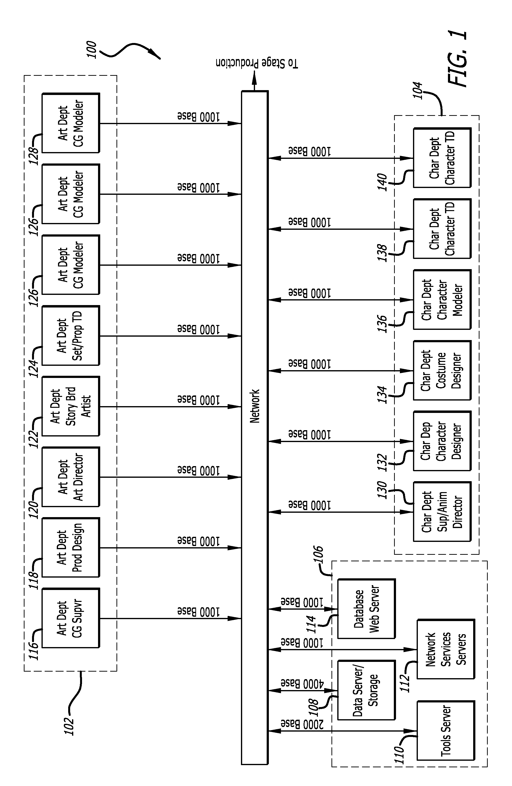 System and method of animating a character through a single person performance