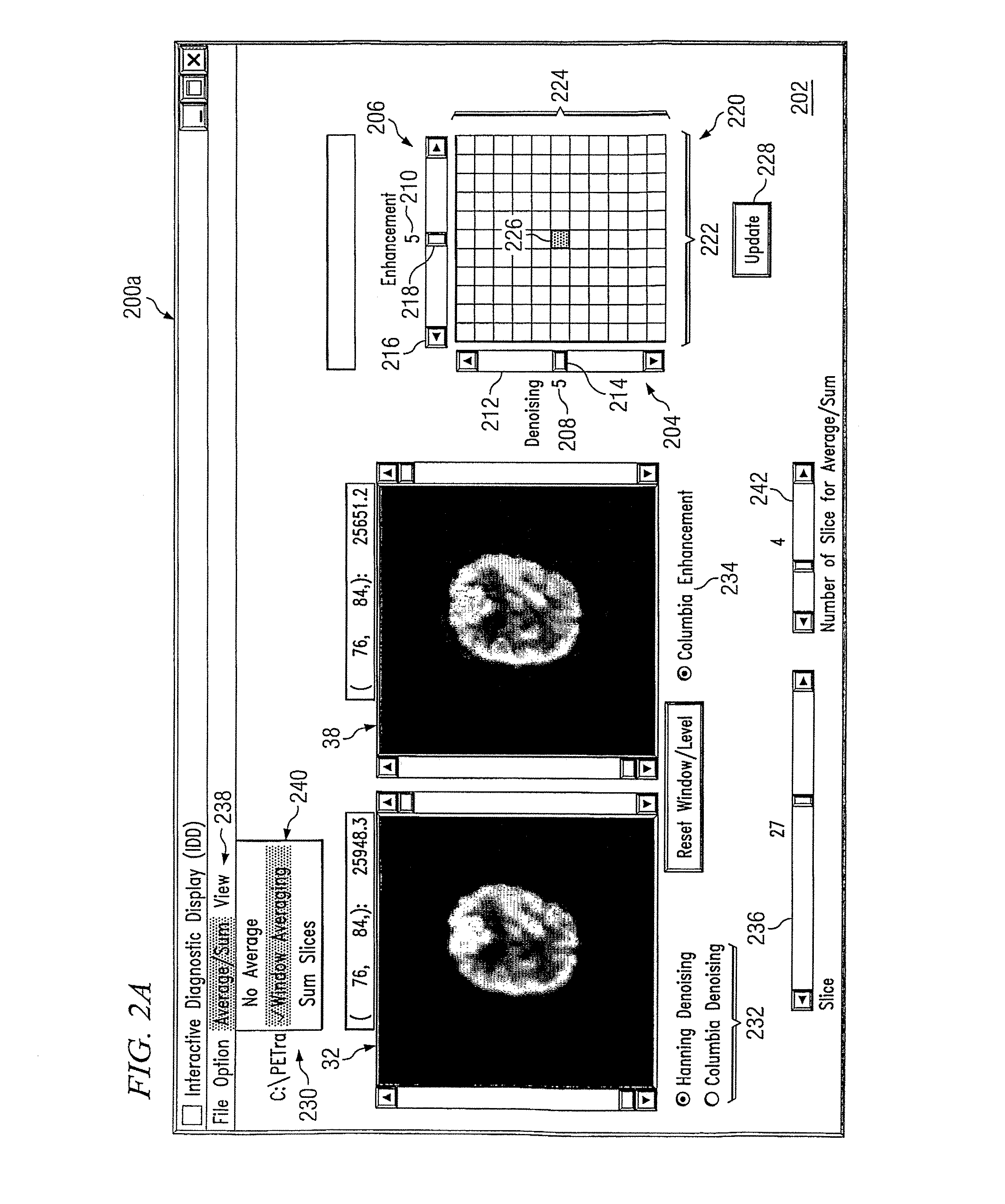 Interactive diagnostic display system