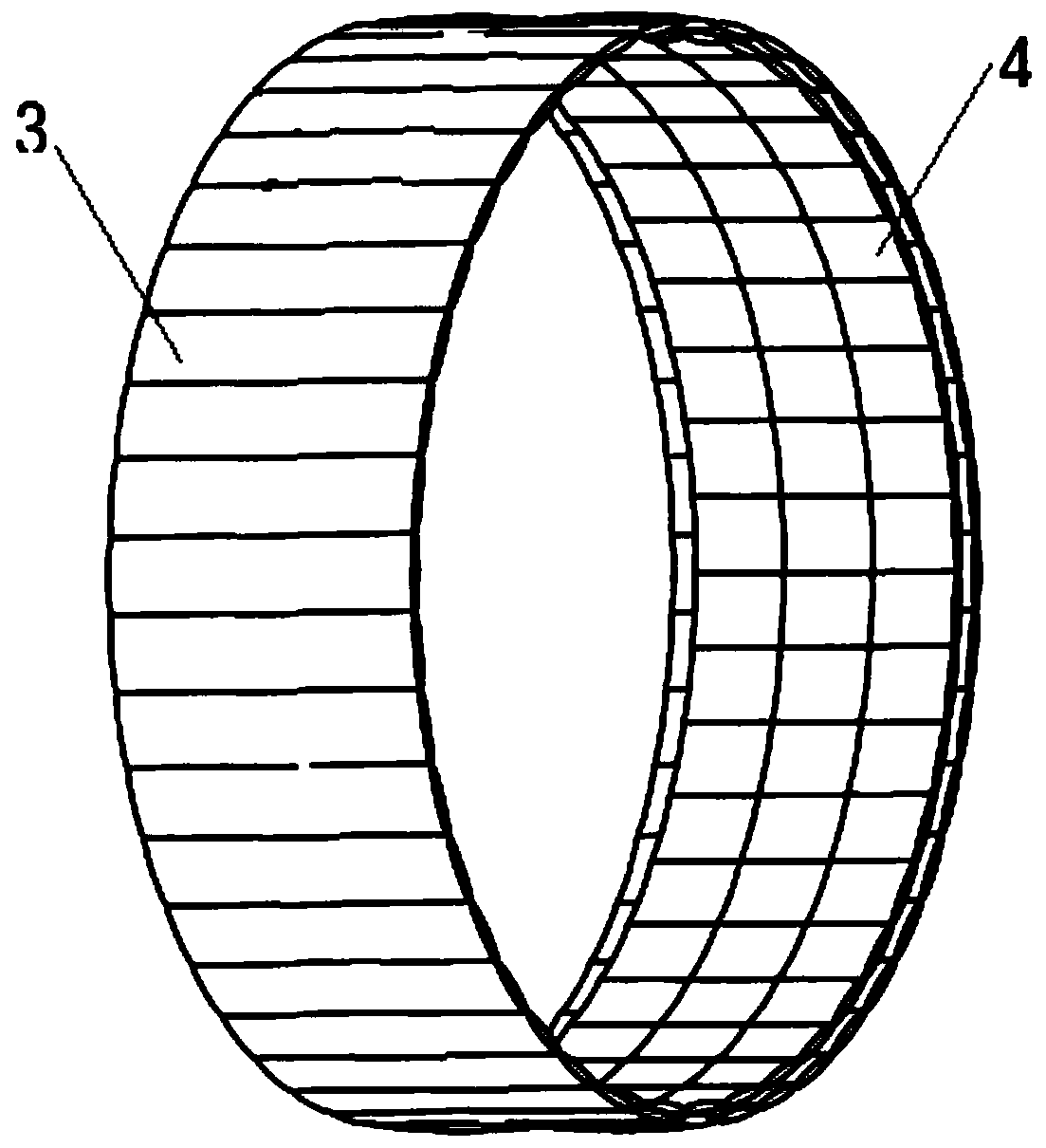 Tire burst emergency device