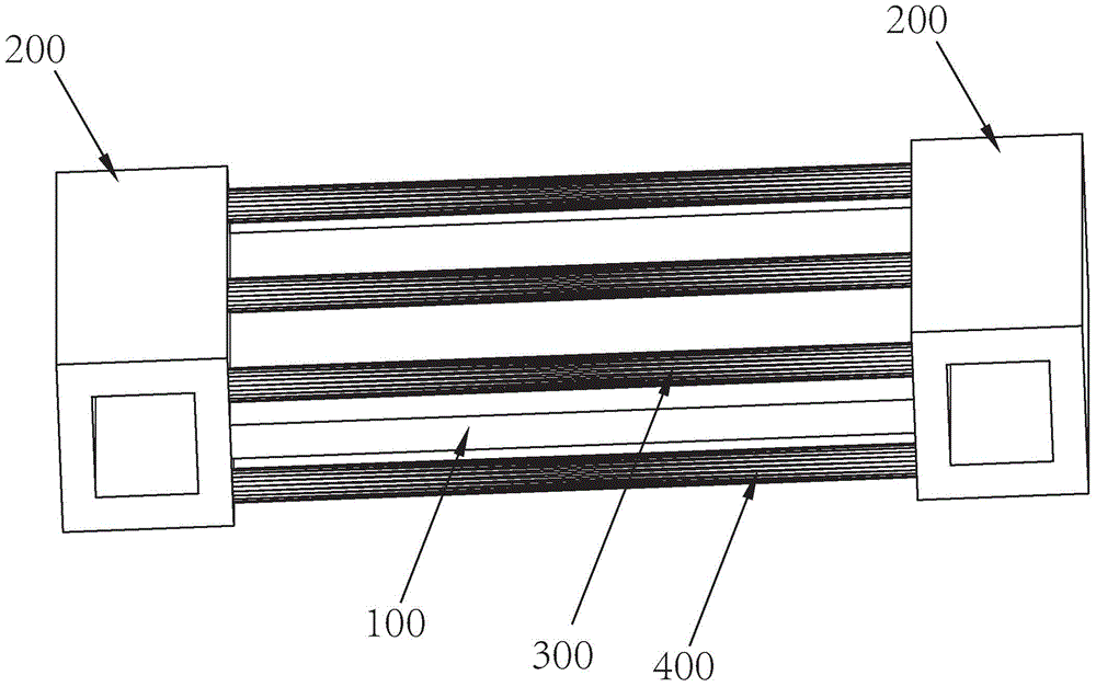 Method for manufacturing steel plate shear wall and temporary supporting structure for steel plate shear wall