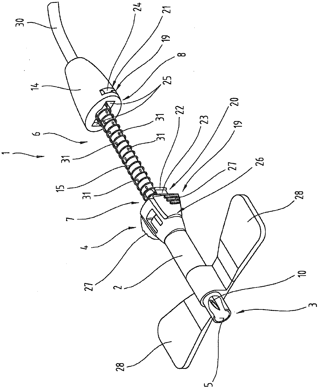 Safety needle arrangement and method for drawing liquid from a body