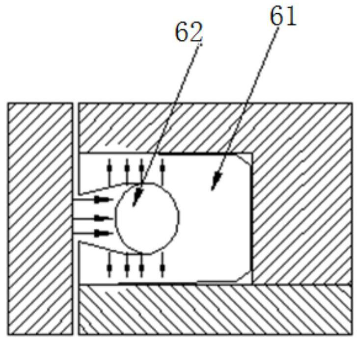 Novel hydrogenation gun sealed by spring seal