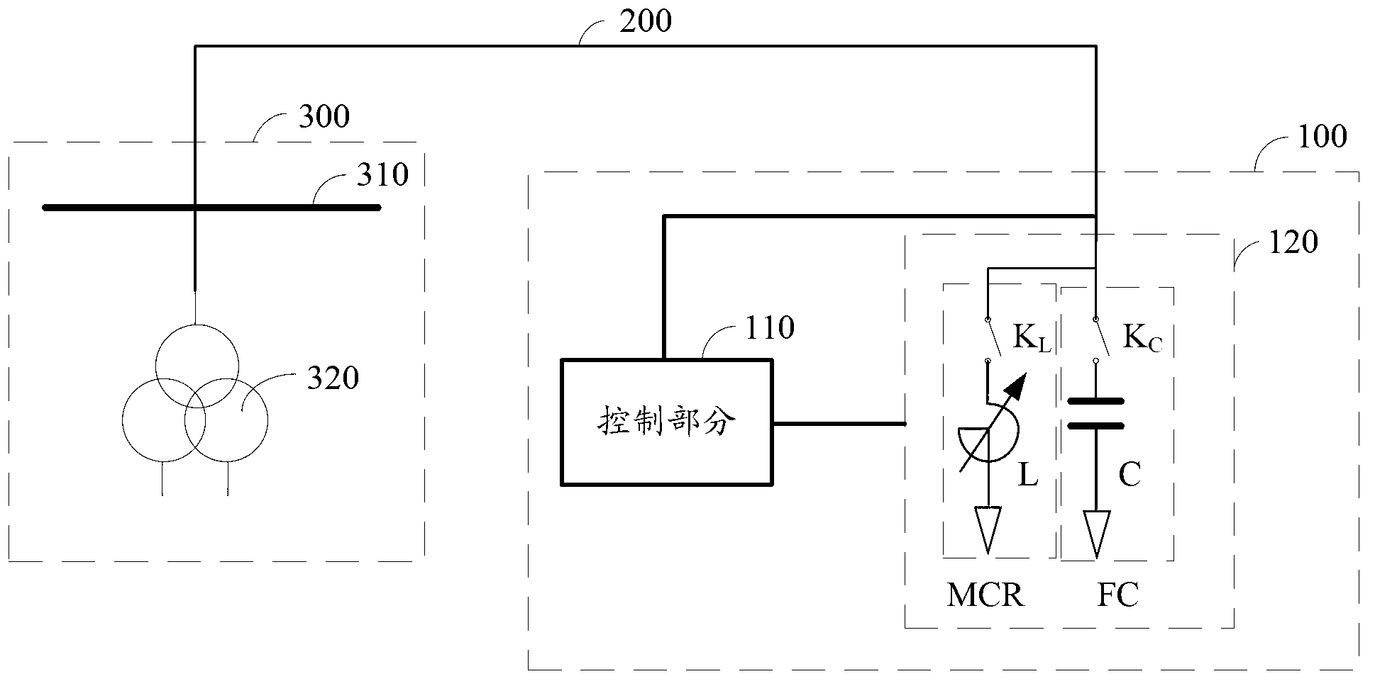 Circuit alternating current (AC) ice melting method and circuit AC ice melting device