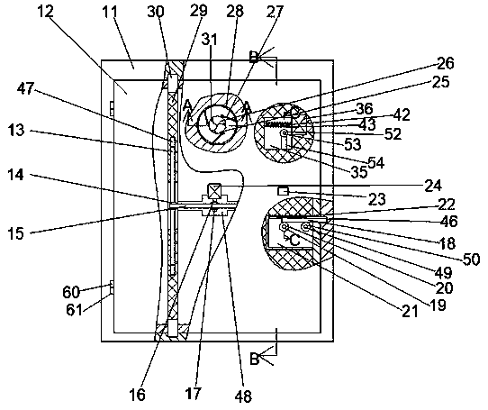 Anti-collision automatic door based on face recognition