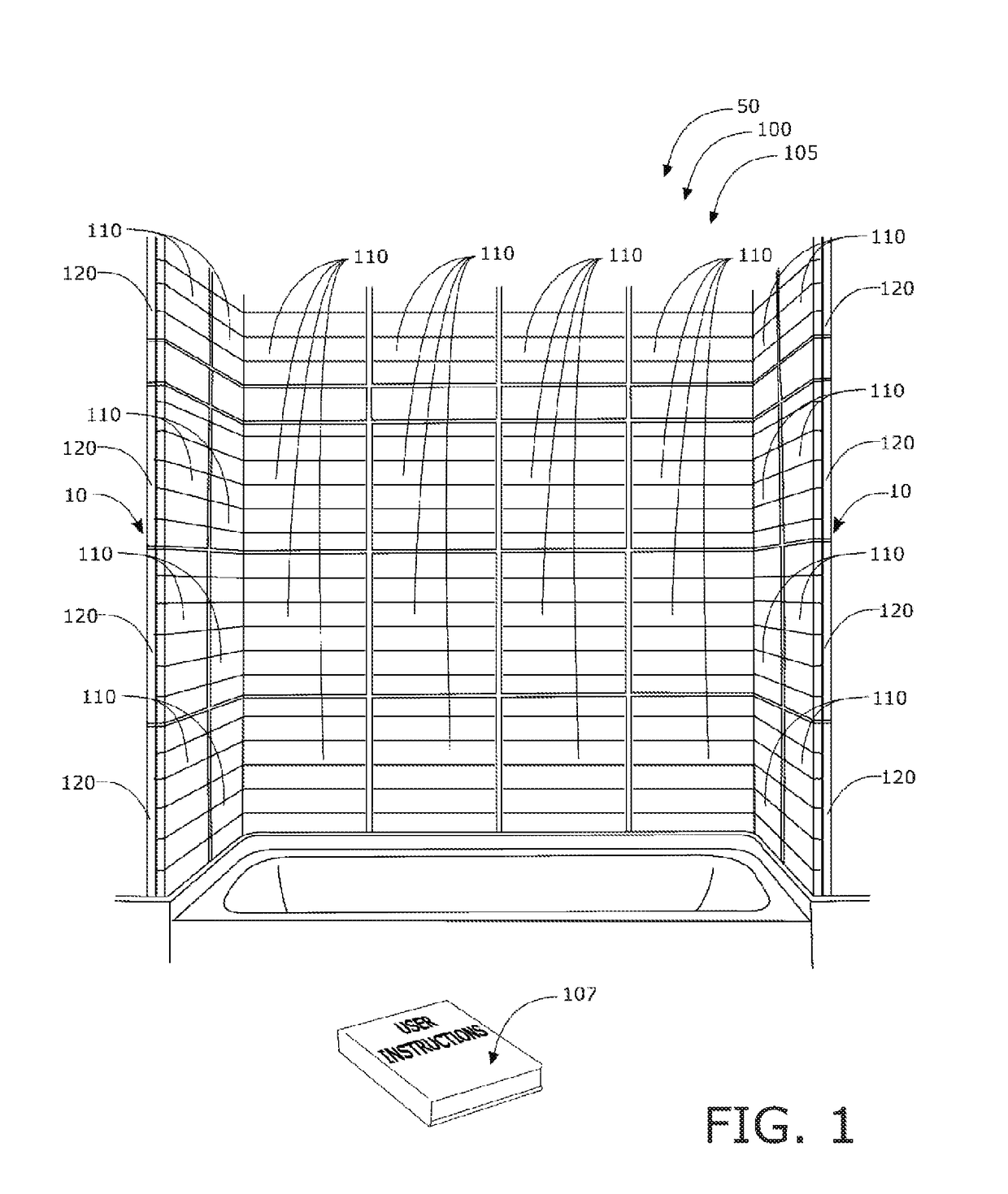 Prefabricated tiling system and method