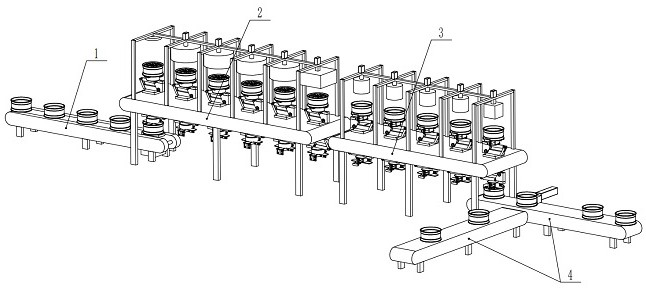 Hub surface defect automatic detection device