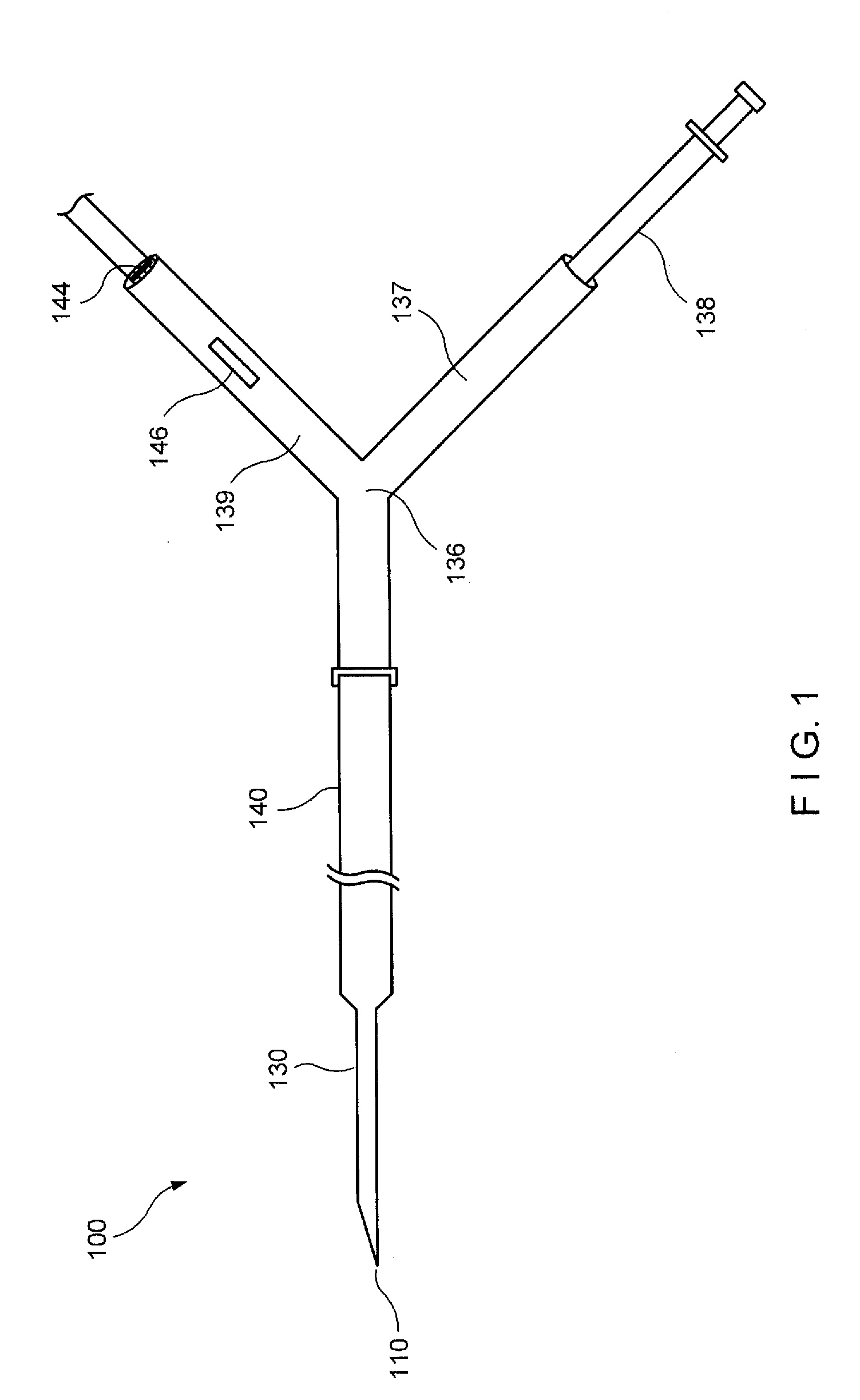 Flared Needle for EUS Fine Needle Aspiration Device