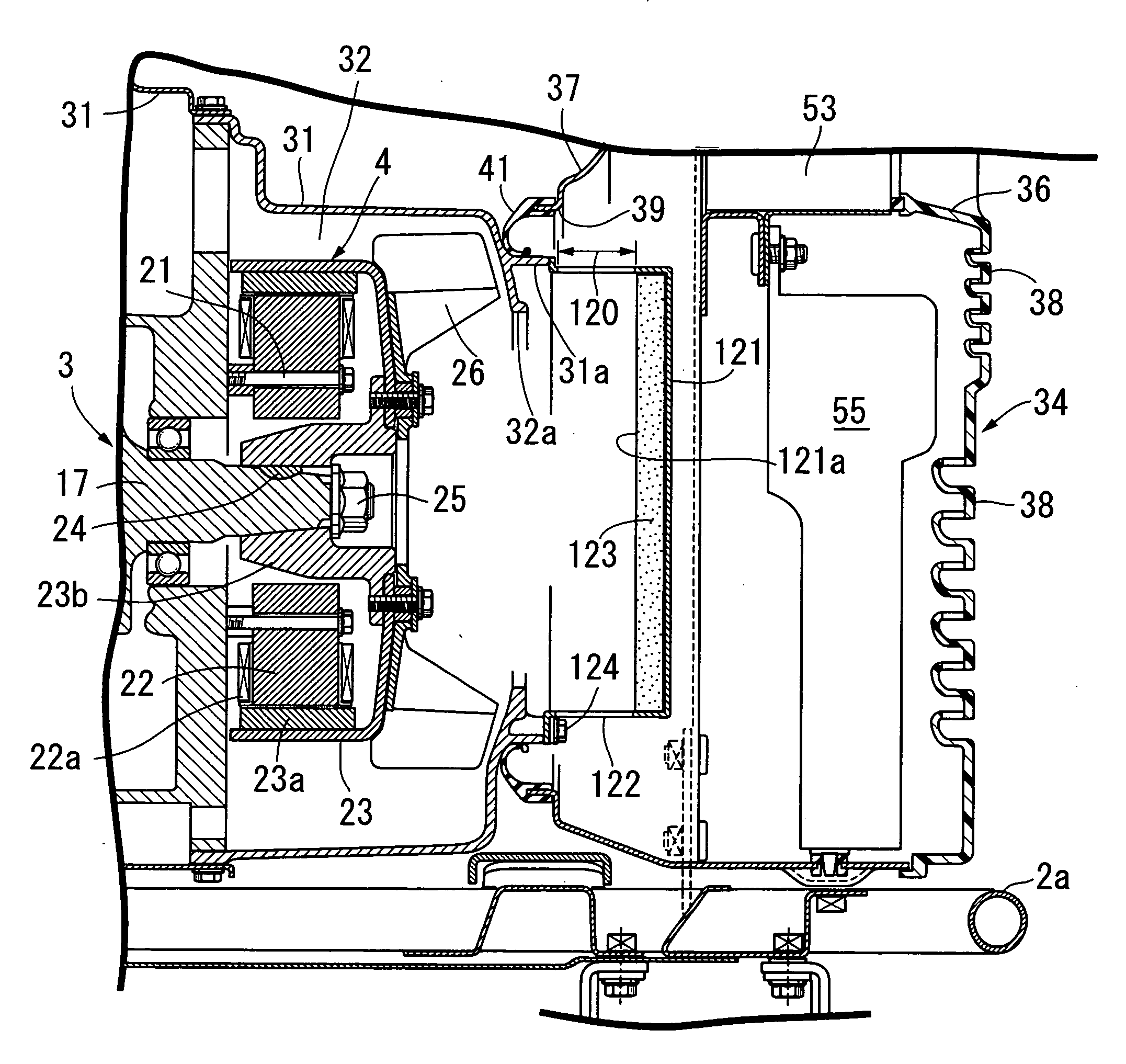 Engine-driven work machine