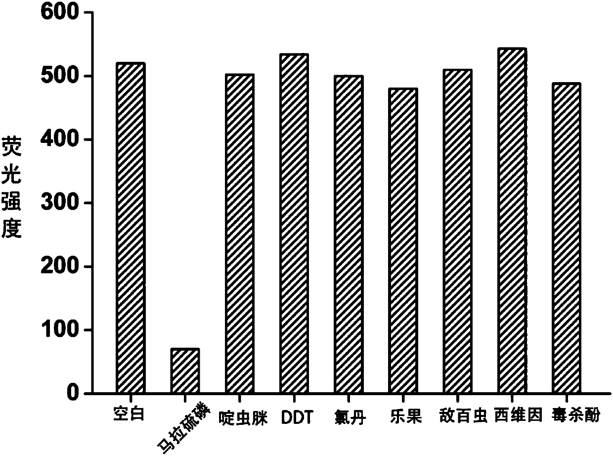 Fluorescence detection kit based on aptamer