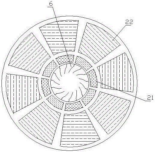 Integrated flat assembling mixed-flow type hydraulic generator