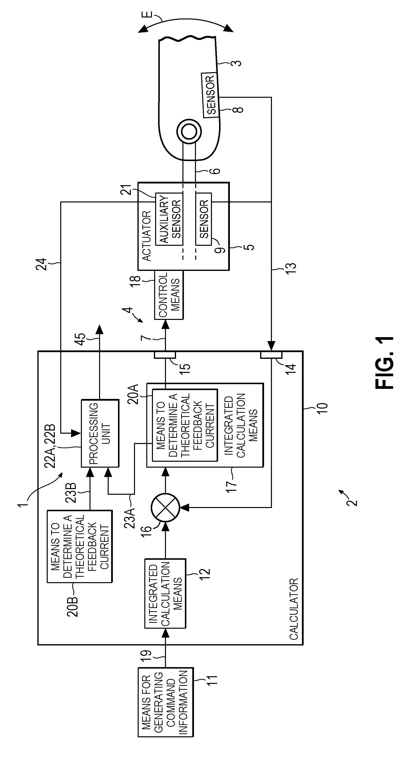 Method and device for detecting an uncontrolled movement of an aircraft control surface