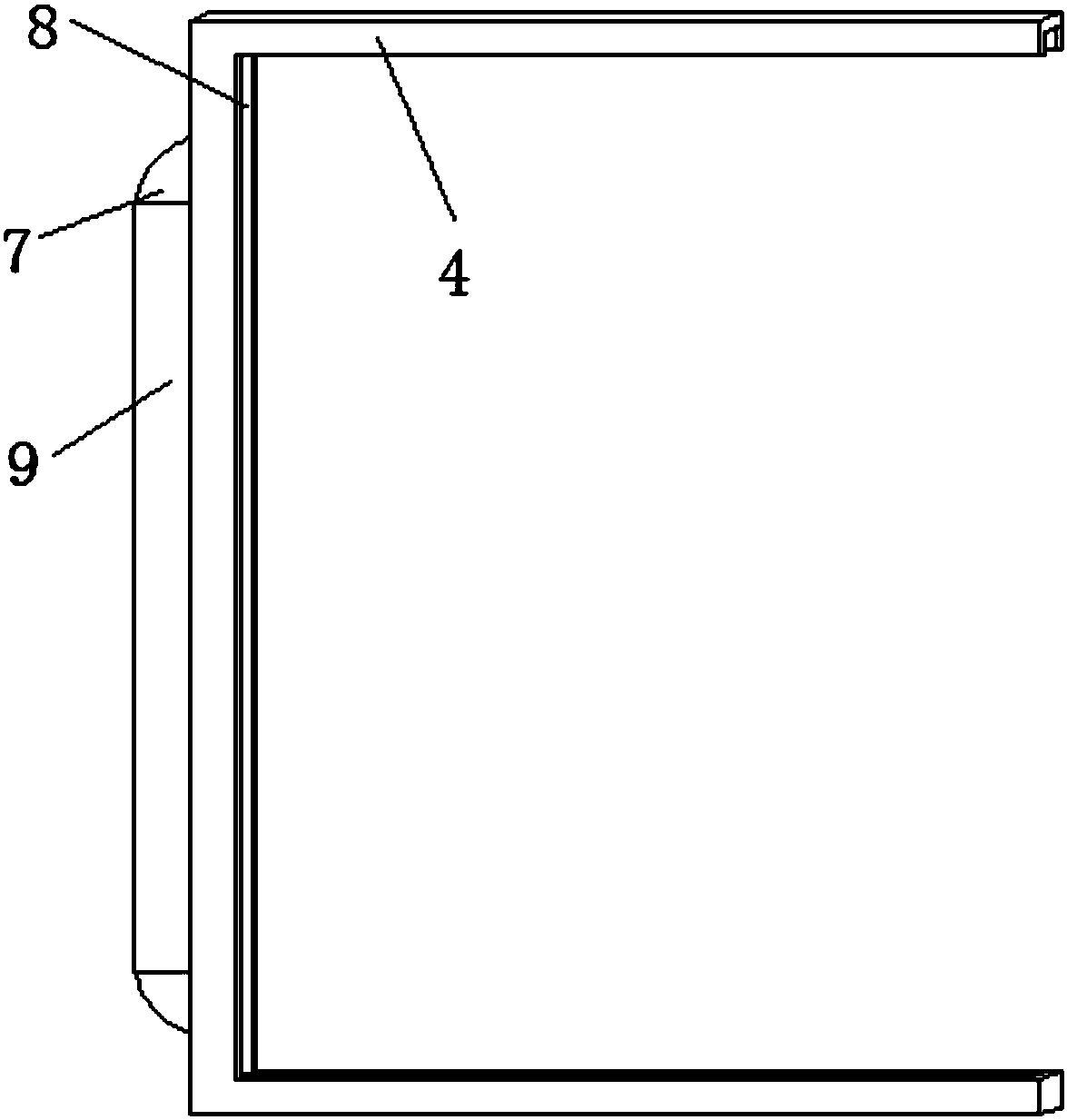 Folder for sorting and collecting medical CT sheets