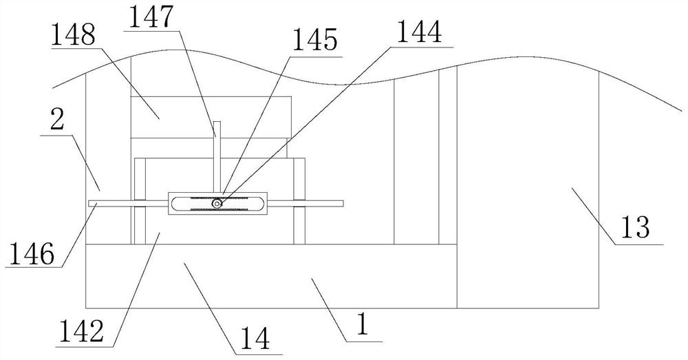 A tight sandstone pressure gradient testing device