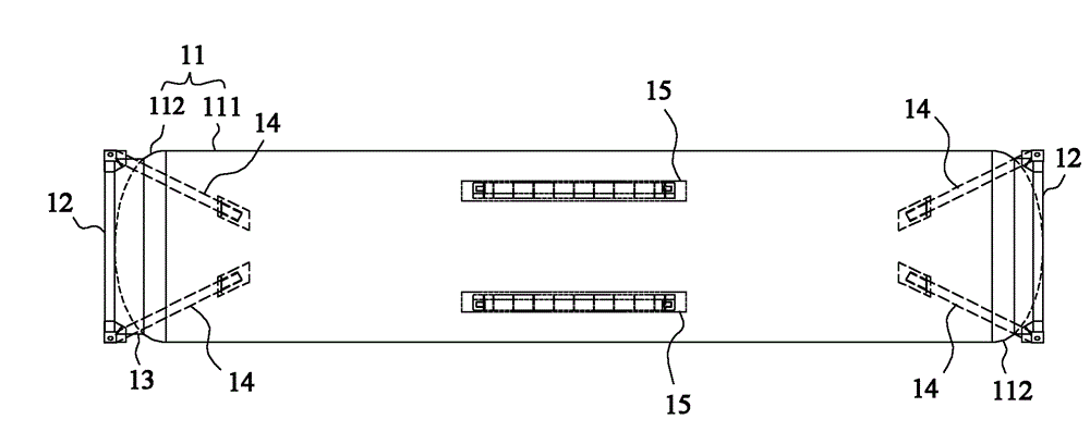 Transportation tank and tank-type transporter