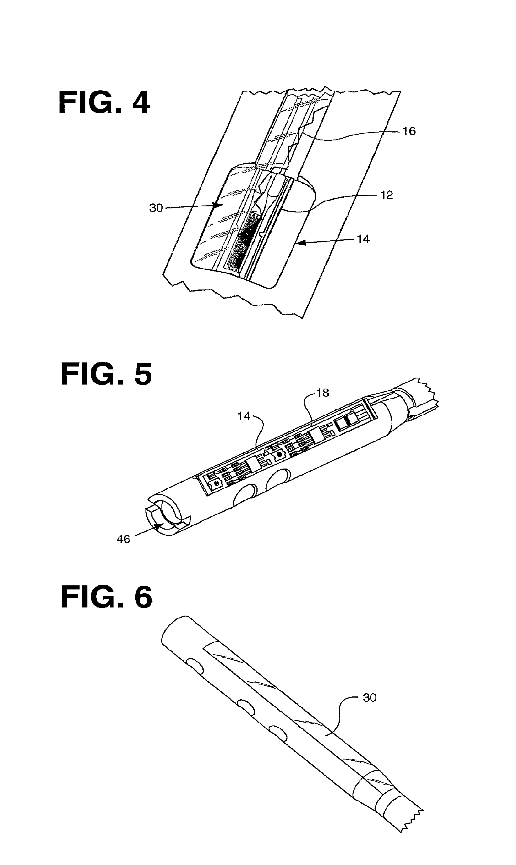 Instrumented orthopaedic implant for identifying a landmark