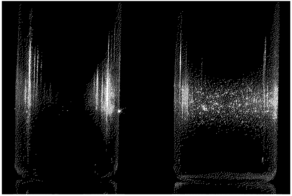 Fiber-containing crystal, method for manufacturing fiber-containing crystal, manufacturing device for fiber-containing crystal, and chemical reagent soaking device