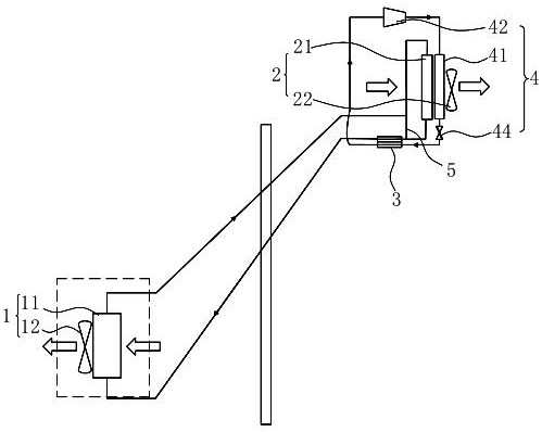 Novel energy-saving air conditioning system