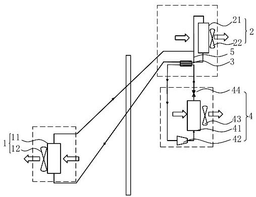 Novel energy-saving air conditioning system