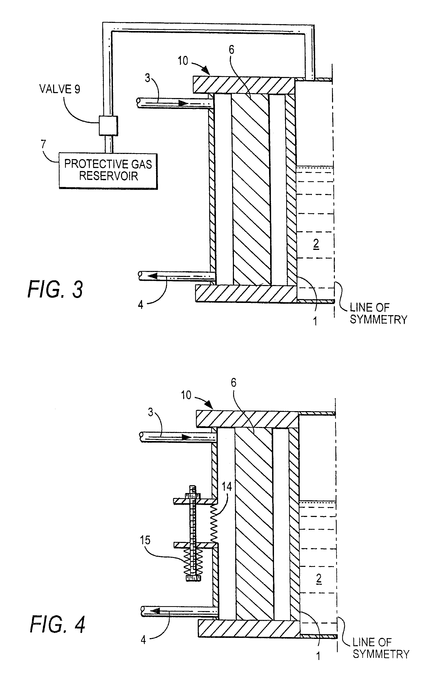 Method and device for refining a glass melt using negative pressure