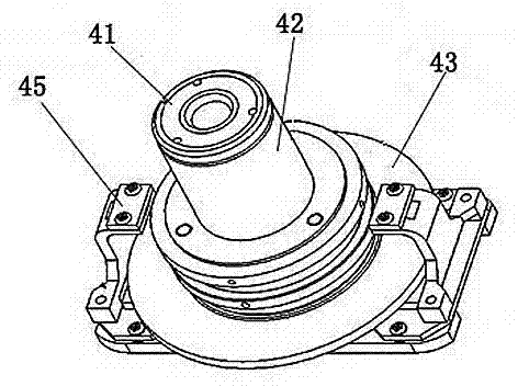 Automatic coded disk component testing platform and operation method thereof