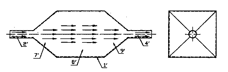 Box body of multi-parameter integrated measurement verification experimental box for temperature, humidity and pressure