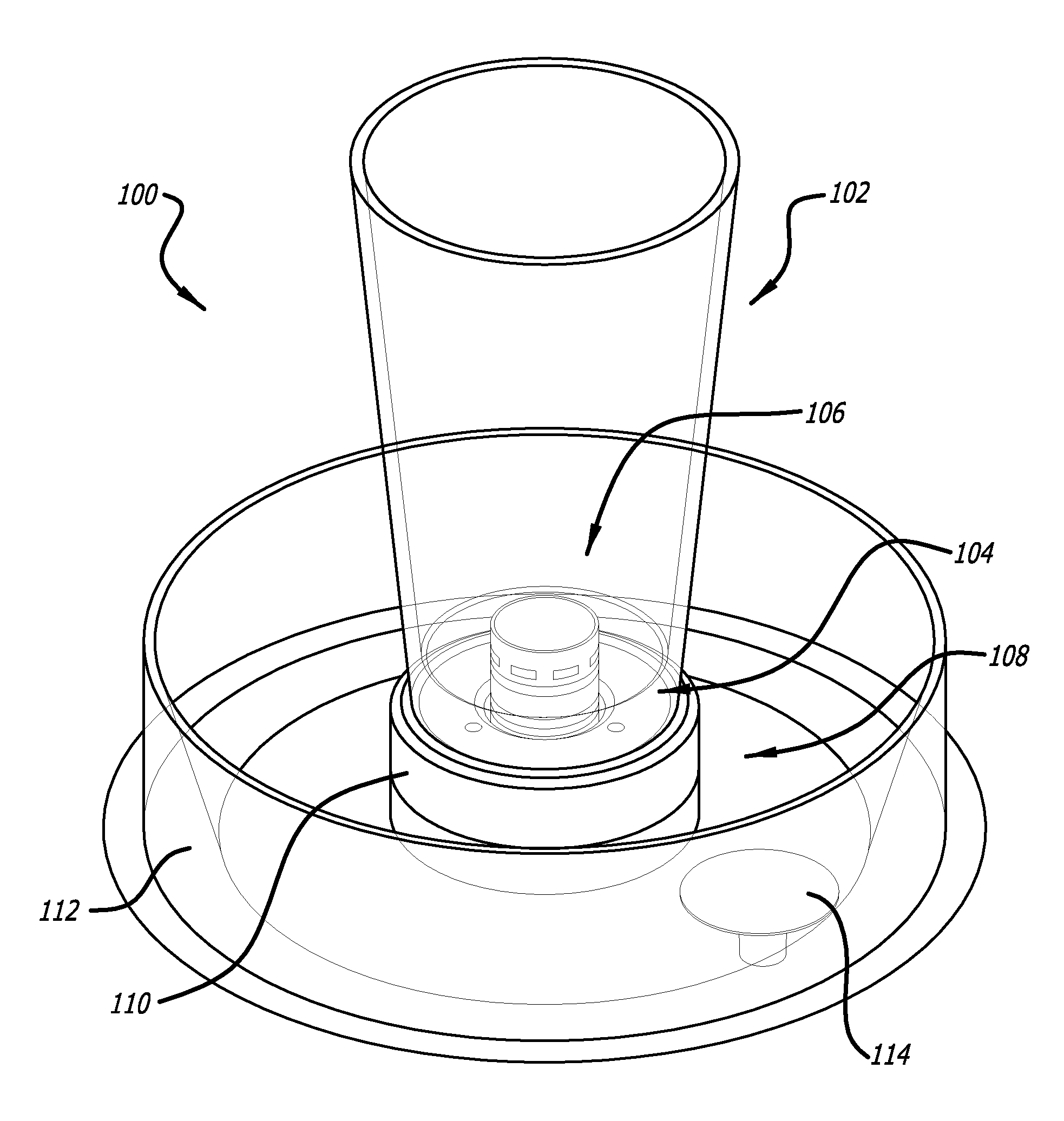 Fluid transfer assembly and methods of fluid transfer