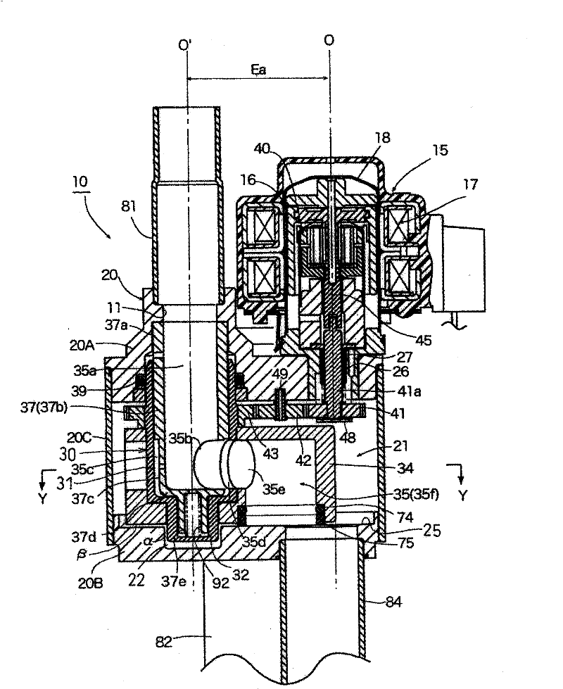 Multi-way reversing valve