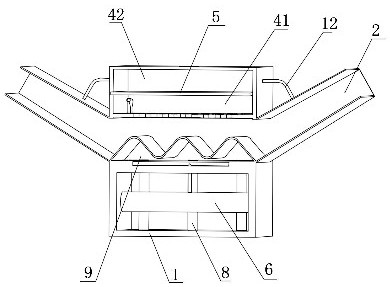 Processing, conveying and cooling equipment for gypsum production line