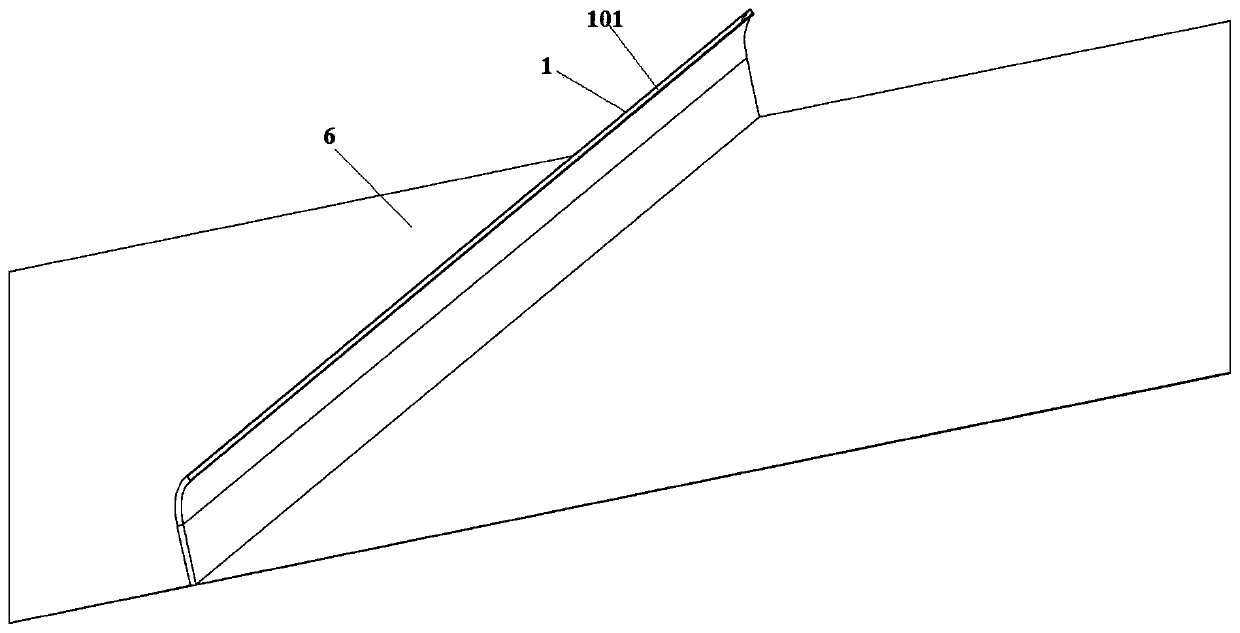 Windproof sand-reducing wall for environment protection