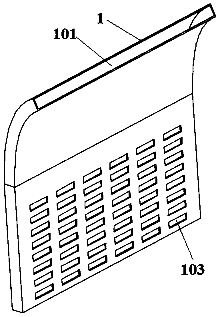 Windproof sand-reducing wall for environment protection