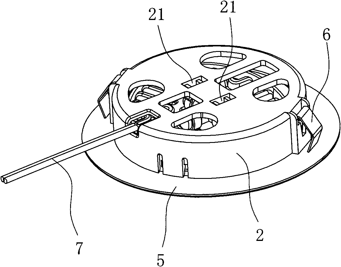 Lamp with rotatable lamp cap