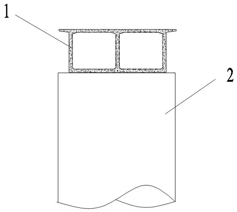 A construction method for dismantling and hoisting No. 0 block of a bridge