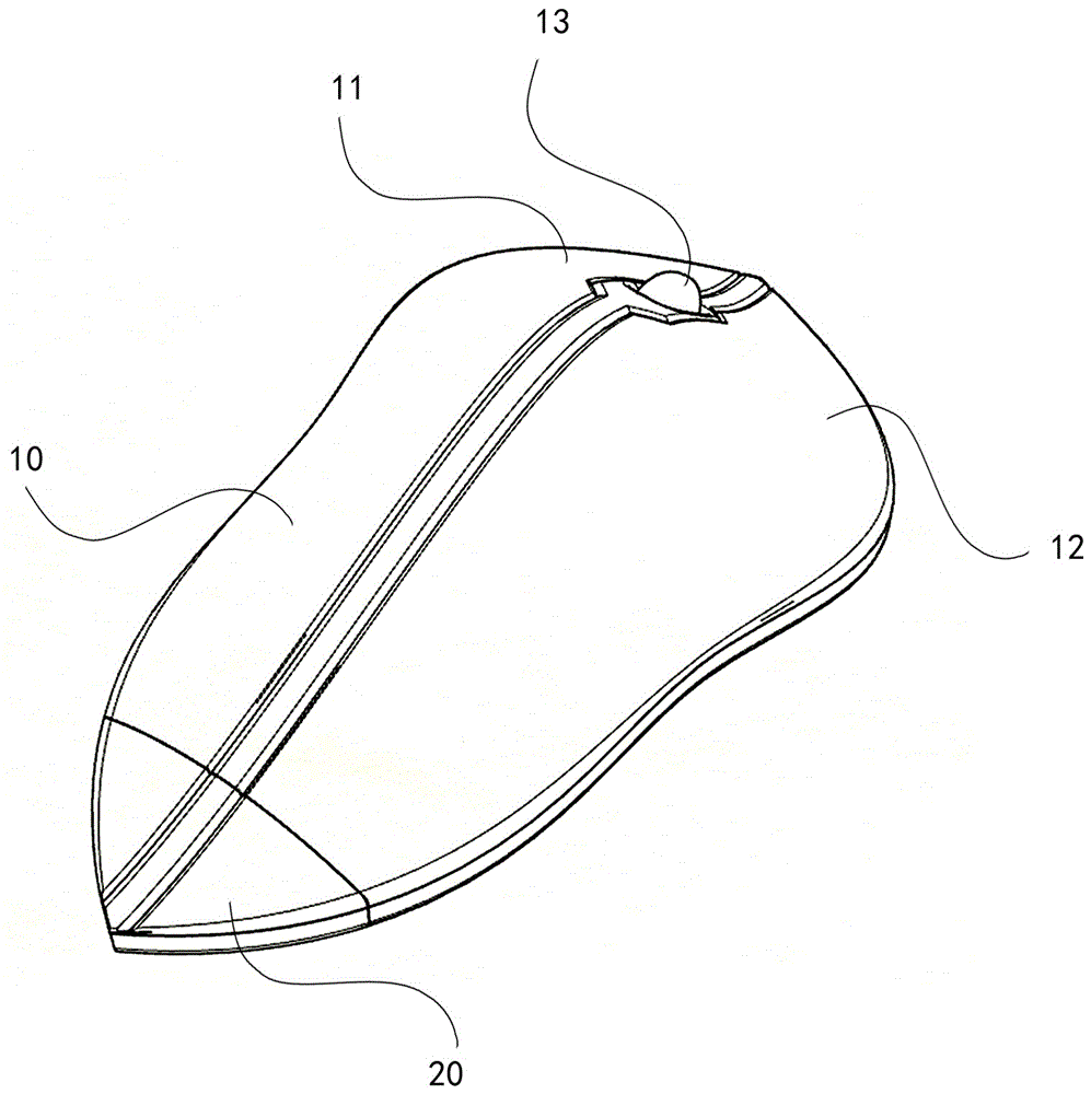 Mouse with wireless memory