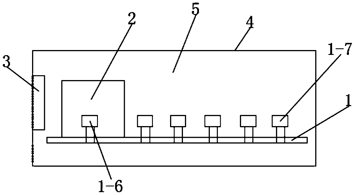 Electromagnetic heater power with over-voltage protection function