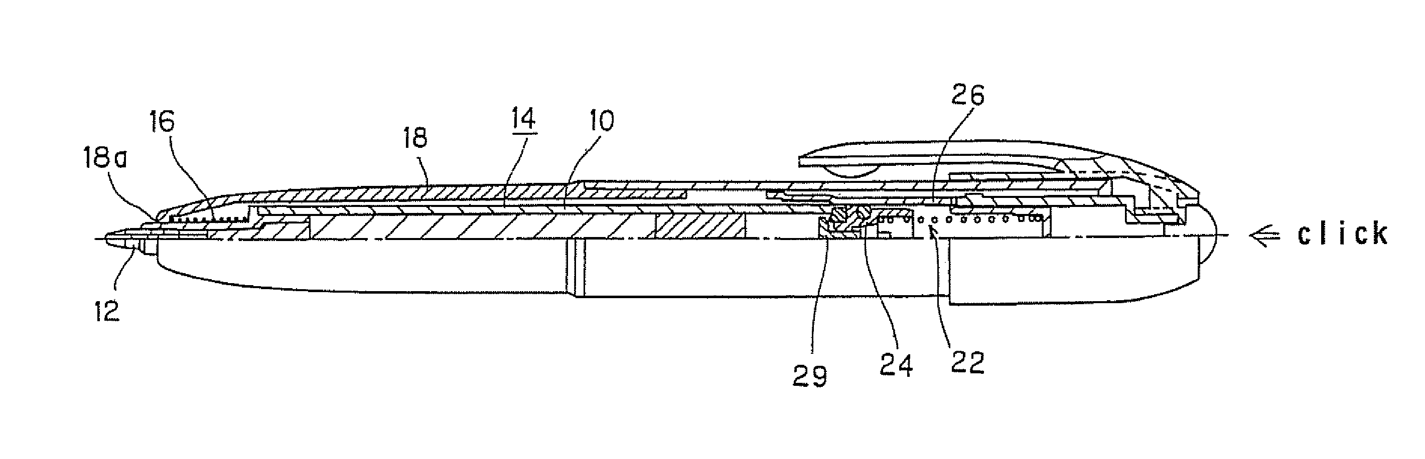 Refill for correction pen and refill unit