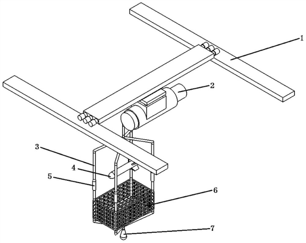 A missile launch test device