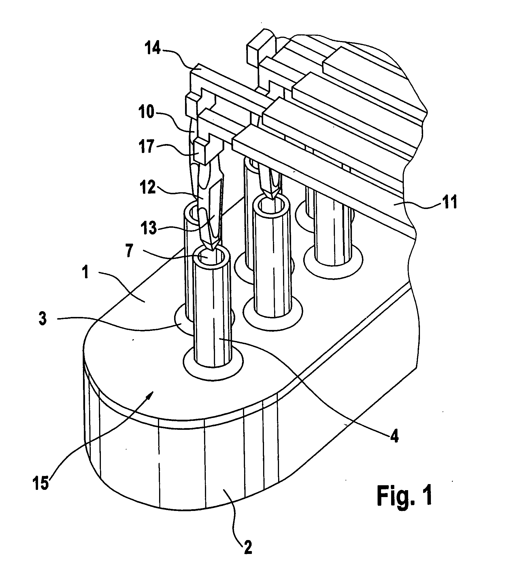 System for electrical contacting