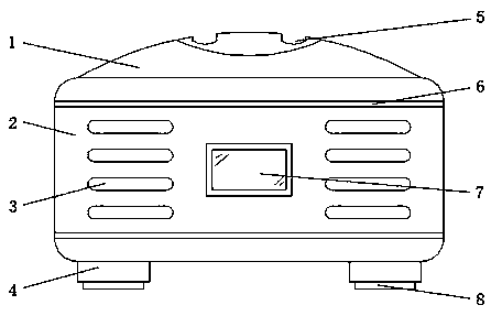 Air purifier having positioning function