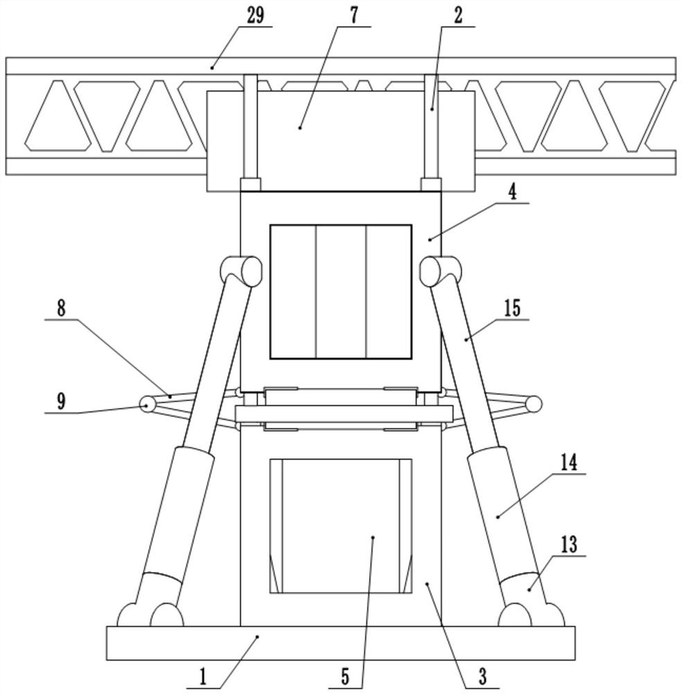 Construction method of large-span roof steel truss structure