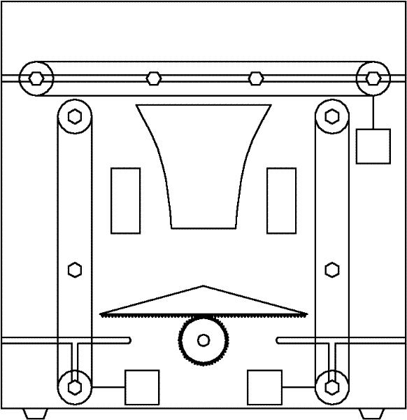 Automatic fruit grading device