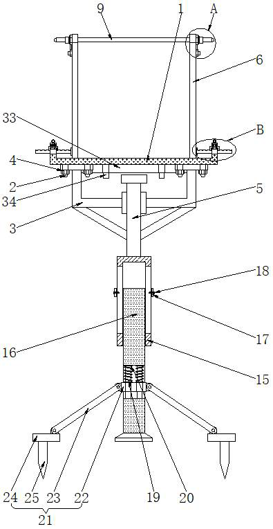 Concrete formwork connecting mechanism capable of achieving rapid butt joint and locking