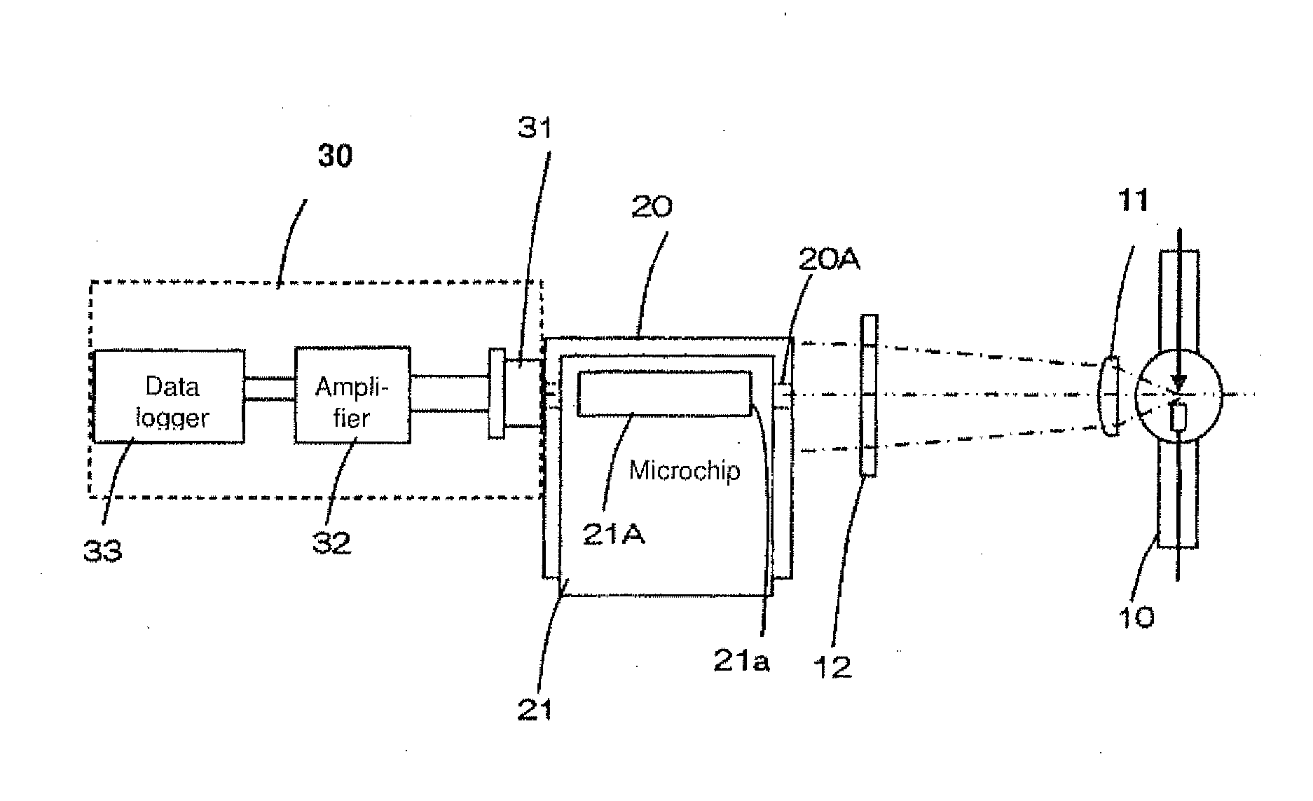 Microchip measurement device