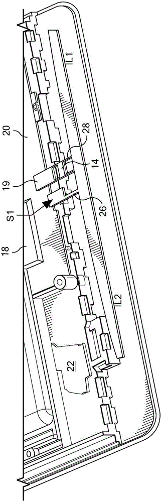 Switchable pi shape antenna