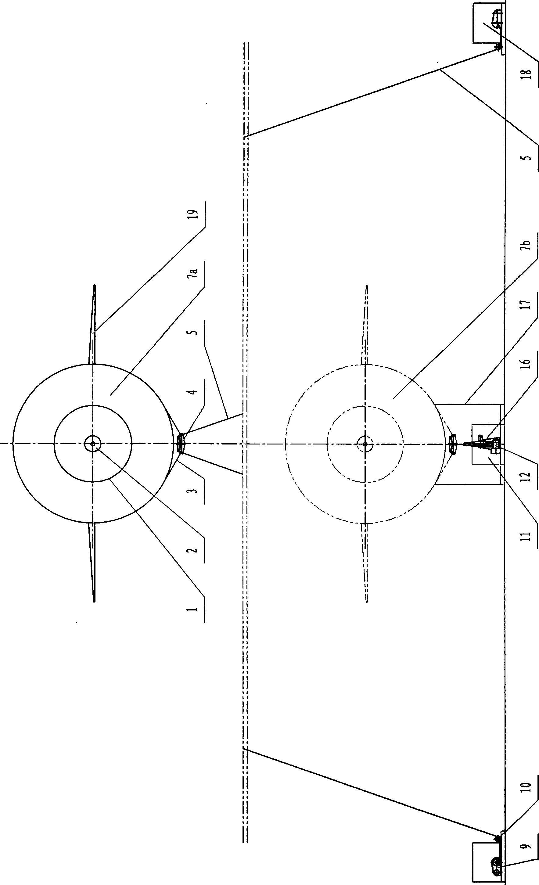 Balloon suspension high altitude wind power plant