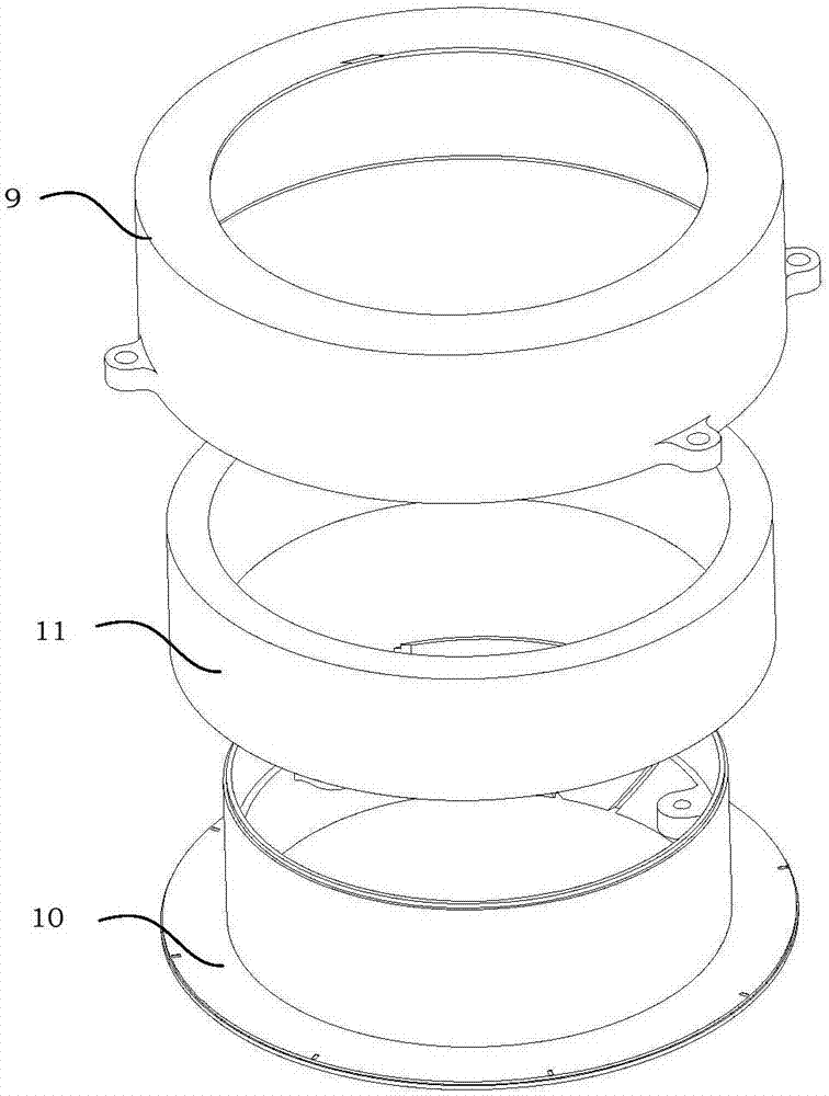 Welding device and method for assembling optical fiber gyro