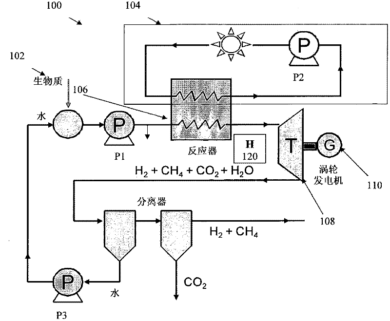 Catalytic gasification of organic matter in supercritical water