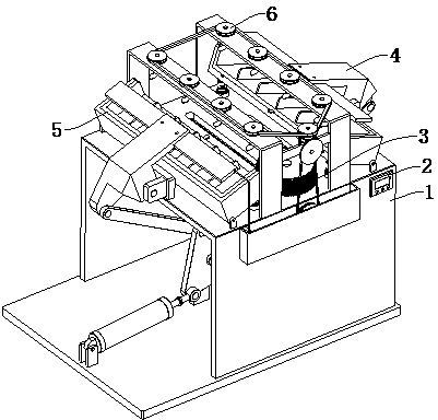 Running-in device of aviation motor brush