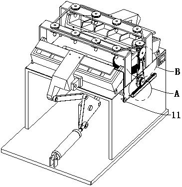 Running-in device of aviation motor brush