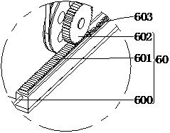 Running-in device of aviation motor brush